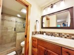 3rd Bedroom Ensuite Sink vanity room and separate shower toilet room 